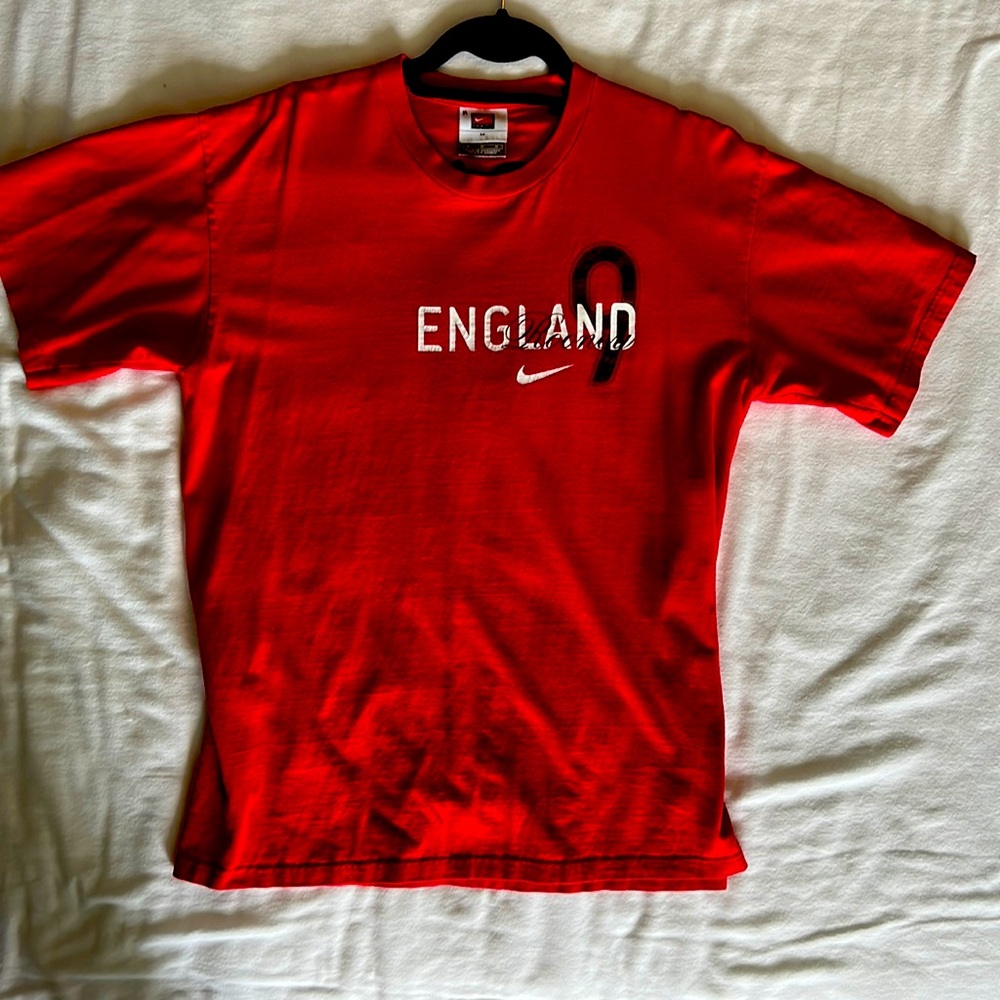Nike England Rooney Cotton T shirt size M